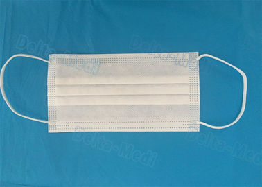 Weißes Breathable steriles Wegwerfgesichtsmaske-flüssiges beständiges für sicheren Schutz
