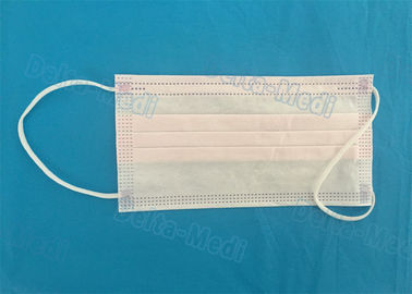 Weißes Breathable steriles Wegwerfgesichtsmaske-flüssiges beständiges für sicheren Schutz