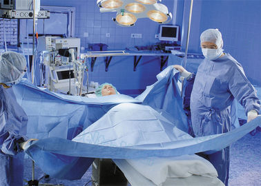 Form-Laparotomie-chirurgische Wegwerfsätze SMMS T integrierten flüssigen Auffangbehälter