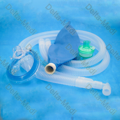 Wegwerfatmungsfilter-Kit Ventilator Kit Corrugated Anesthesia-Stromkreis für Krankenhaus