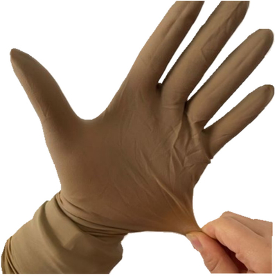 Brown-Farbsteriler orthopädischer chirurgischer Handschuh-Naturlatex-orthopädische Handschuhe