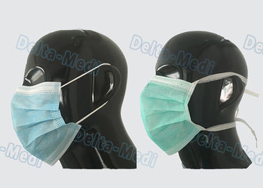 Bequemes Krankenhaus-Wegwerfgesichtsmaske Earloop-Art 3 Schichten Widerstand Widerständes-