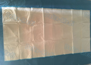 Ultraschallnaht-Wegwerfbettlaken-blaue Farbe mit guter Haut-Affinität, Wasserbeweis, Prüfungsverwendung