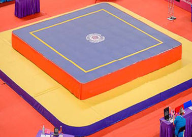 Dauerhafte Wushu-Plattform-Gymnastik-Trainings-Matten-Wettbewerb Sanda-Matte