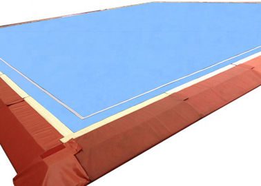 Cheerleading Boden Mat Velcro Connect des Gymnastik-Blau-50mm