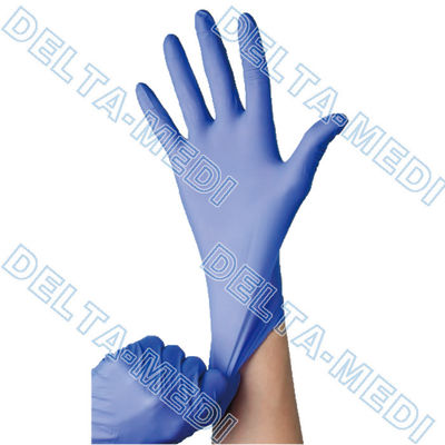 Perlenbesetzte Stulpen-Wegwerfhandhandschuhe für Gesundheitswesen-industrielles Safe