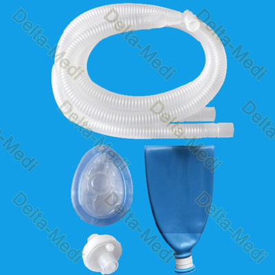 Wegwerfatmungsfilter-Kit Ventilator Kit Corrugated Anesthesia-Stromkreis für Krankenhaus