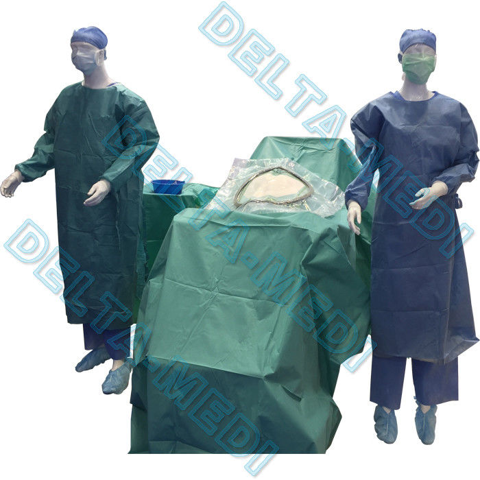 Verstärktes SBPP+PE/SMS/SMMS/SMMMS/SMF 20g - Sätze ETO des Kaiserschnitts des C-Abschnitt-60g kundenspezifische chirurgische Sterilisation